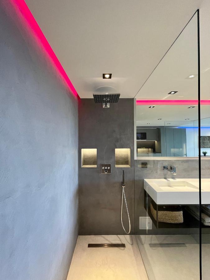 Appartement Neuf Climatise - Vue Mer Saint-Tropez - 50M Plage Et Port - Piscine กาสแซ็ง ภายนอก รูปภาพ